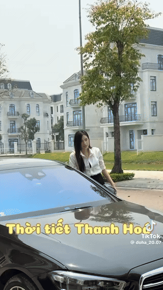 Hoa hậu Đỗ Hà tự lái xe về quê Thanh Hoá, sở hữu xế hộp tiền tỷ Mercedes ở tuổi 23 - Ảnh 4.