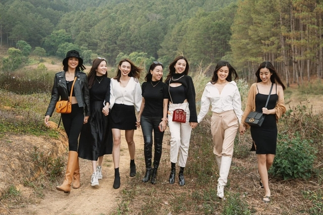 Hoa hậu Thuỳ Tiên cùng hội bạn thân Hoa - Á hậu kéo nhau du lịch Hàn Quốc, khung hình quy tụ toàn visual khủng - Ảnh 7.