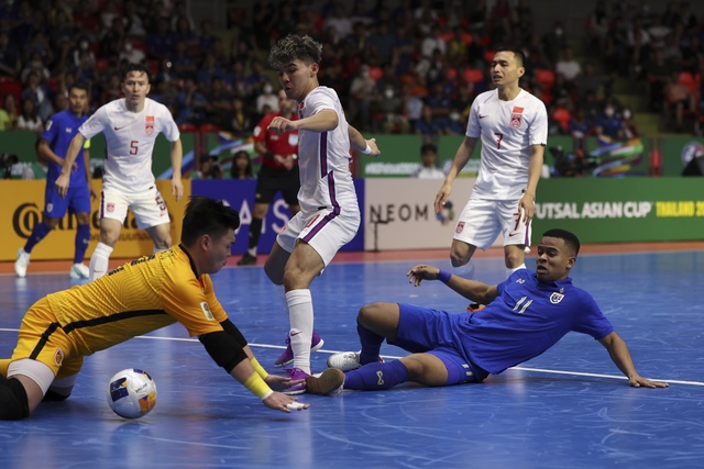 Futsal Trung Quốc thảm bại trước Thái Lan - Ảnh 2.