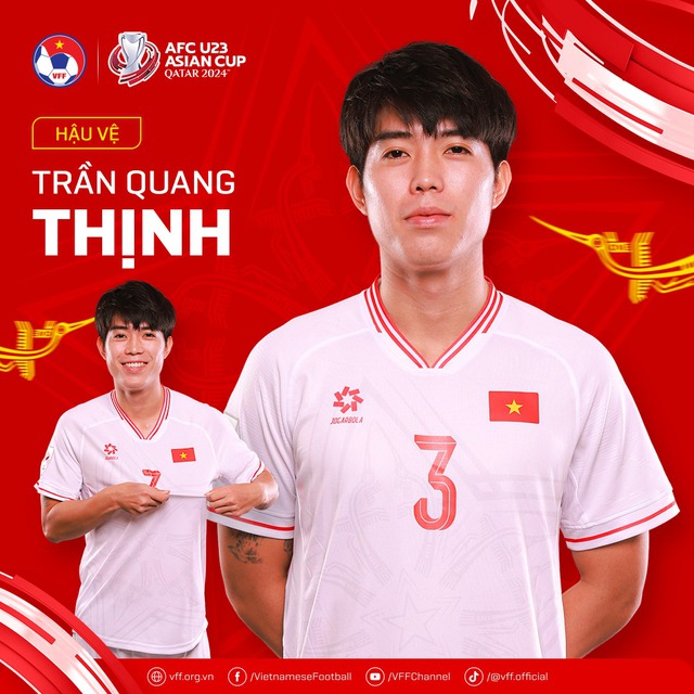 Tất tần tật về 23 cầu thủ U23 Việt Nam tham dự VCK U23 ch&acirc;u &Aacute; 2024 - Ảnh 7.