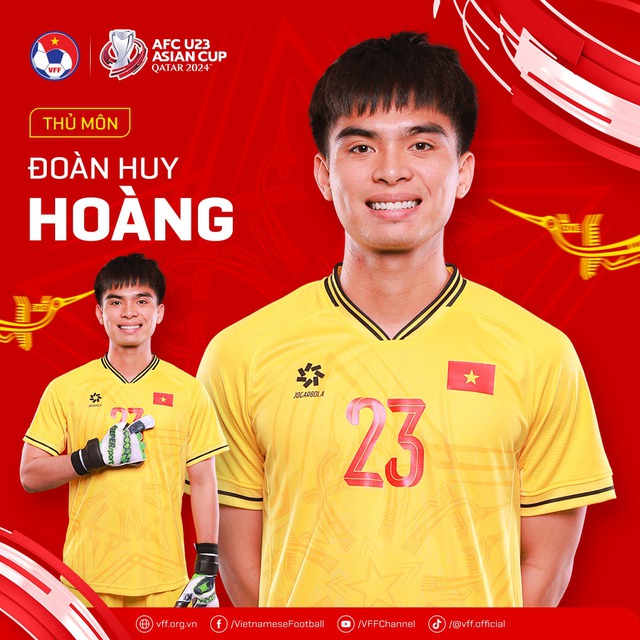 Tất tần tật về 23 cầu thủ U23 Việt Nam tham dự VCK U23 ch&acirc;u &Aacute; 2024 - Ảnh 3.