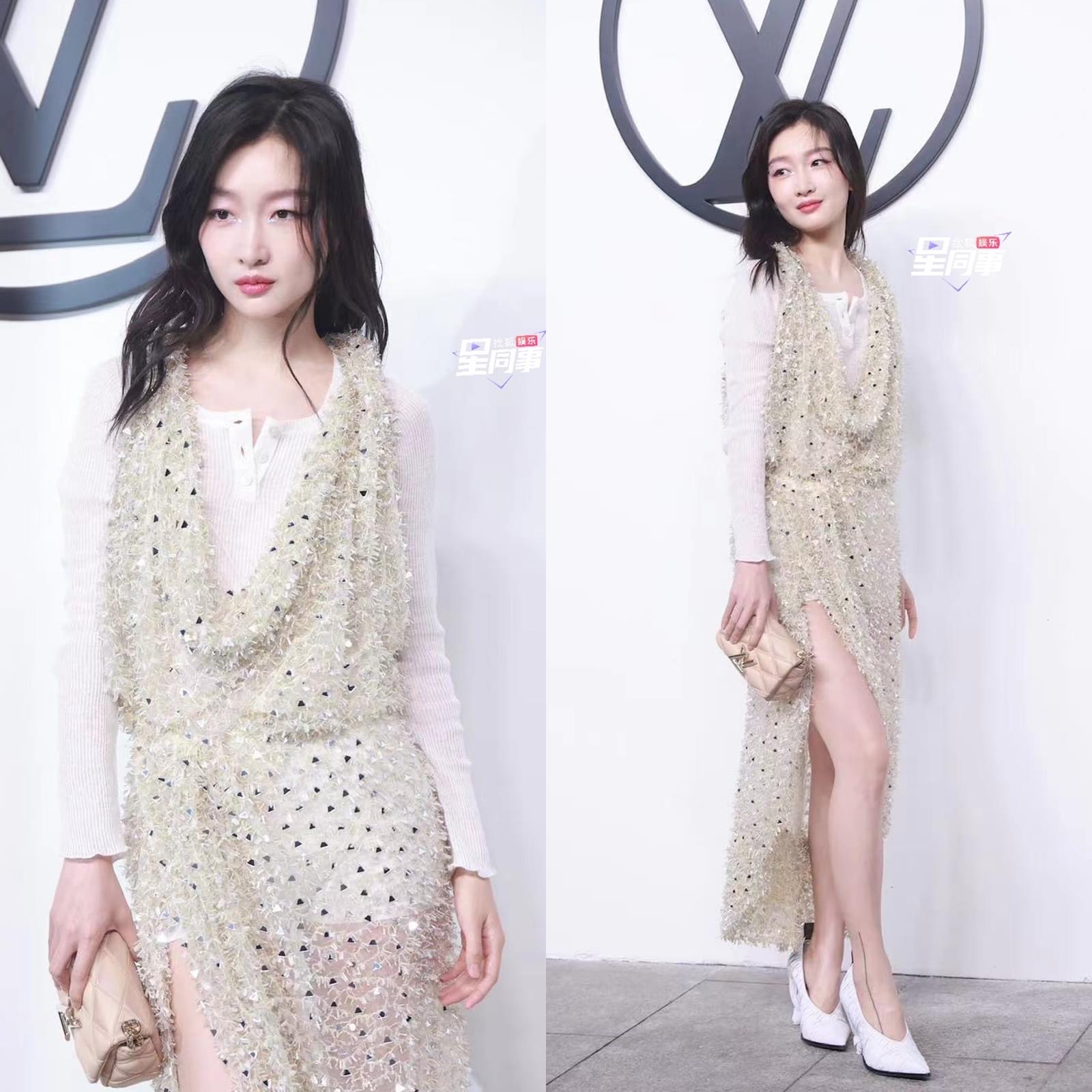 Lưu Diệc Phi diện váy dìm dáng, Châu Đông Vũ xuất hiện hậu lùm xùm bị tố chảnh choẹ tại show diễn thời trang - Ảnh 4.