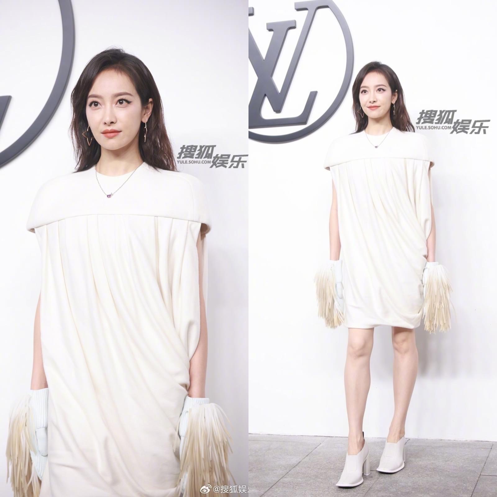 Lưu Diệc Phi diện váy dìm dáng, Châu Đông Vũ xuất hiện hậu lùm xùm bị tố chảnh choẹ tại show diễn thời trang - Ảnh 7.