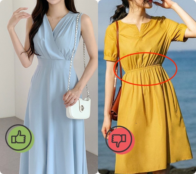 Ngay cả váy thắt eo cũng có lúc phản chủ, chị em lưu ý để chọn đúng mẫu váy giấu bụng tinh tế nhất - Ảnh 3.