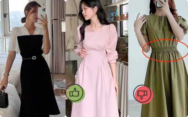 Ngay cả váy thắt eo cũng có lúc phản chủ, chị em lưu ý để chọn đúng mẫu váy giấu bụng tinh tế nhất - Ảnh 1.