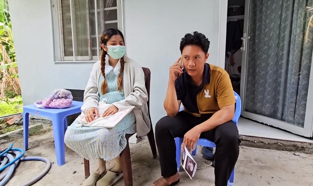 Cô gái Thái Lan ôm bụng bầu bán bánh tráng ở Phú Quốc bất ngờ nhận tin buồn, nhiều người xót xa - Ảnh 2.