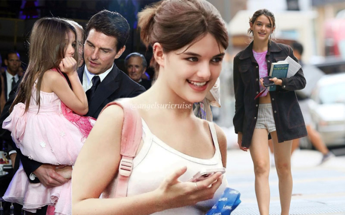 Cuộc sống của Suri Cruise ở tuổi 18: Ngoại hình luôn nổi bật giữa đám đông, làm công việc bán thời gian và tránh xa mạng xã hội - Ảnh 2.