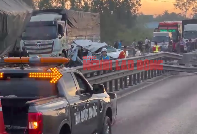 Tai nạn trên truyến cao tốc Trung Lương - Mỹ Thuận: 2 người thương vong - Ảnh 5.