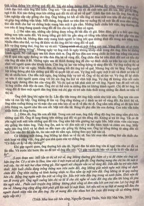 Xôn xao đề Văn cuối kỳ lớp 10 dài 3 mặt A4, đọc 30 phút không xong, đến sinh viên sư phạm còn than sao kinh khủng thế - Ảnh 2.