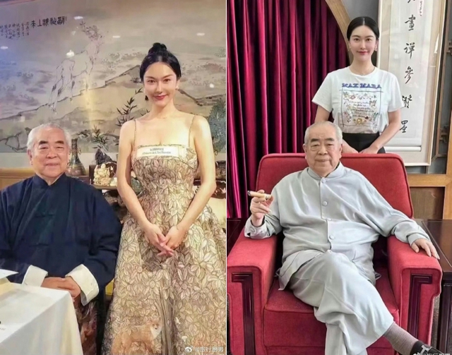Bậc thầy thư pháp Trung Quốc 86 tuổi kết hôn lần thứ 4 với nữ MC truyền hình kém 50 tuổi: Hạnh phúc viên mãn bên vợ đẹp và khối tài sản hàng tỷ Nhân dân tệ - Ảnh 1.
