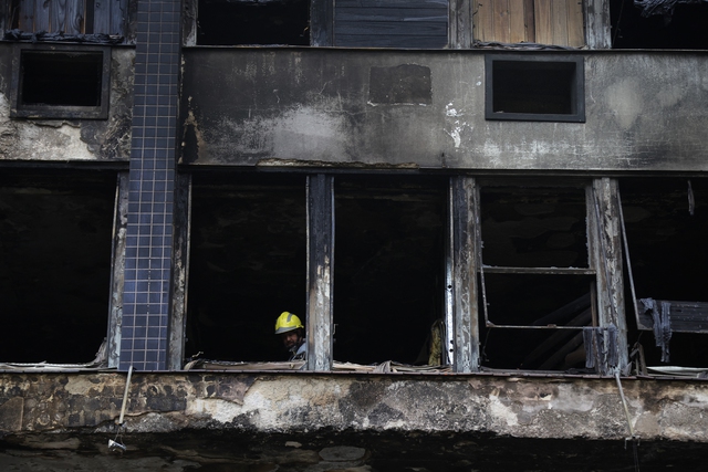 Cháy khách sạn cho người vô gia cư ở Brazil, ít nhất 10 người thiệt mạng - Ảnh 2.