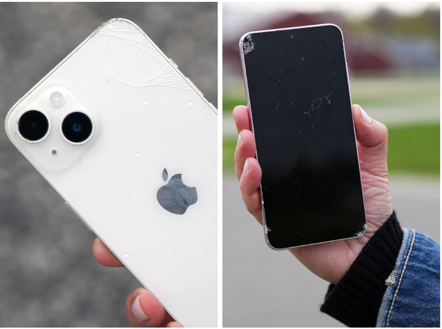 Thử nghiệm thả rơi iPhone 14 và Galaxy S23 từ độ cao 100m: Bất ngờ thay, mẫu điện thoại này vẫn dùng tốt - Ảnh 2.