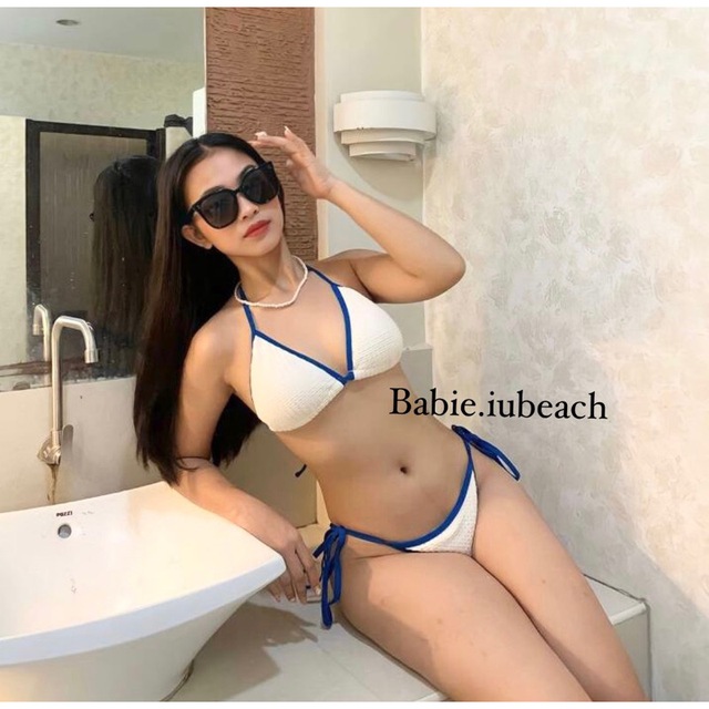 Bikini hè của hot girl tạp hóa Hàn Hằng: Lên đồ lần nào ná thở lần đó, toàn mẫu giá rẻ và rất dễ mua - Ảnh 10.