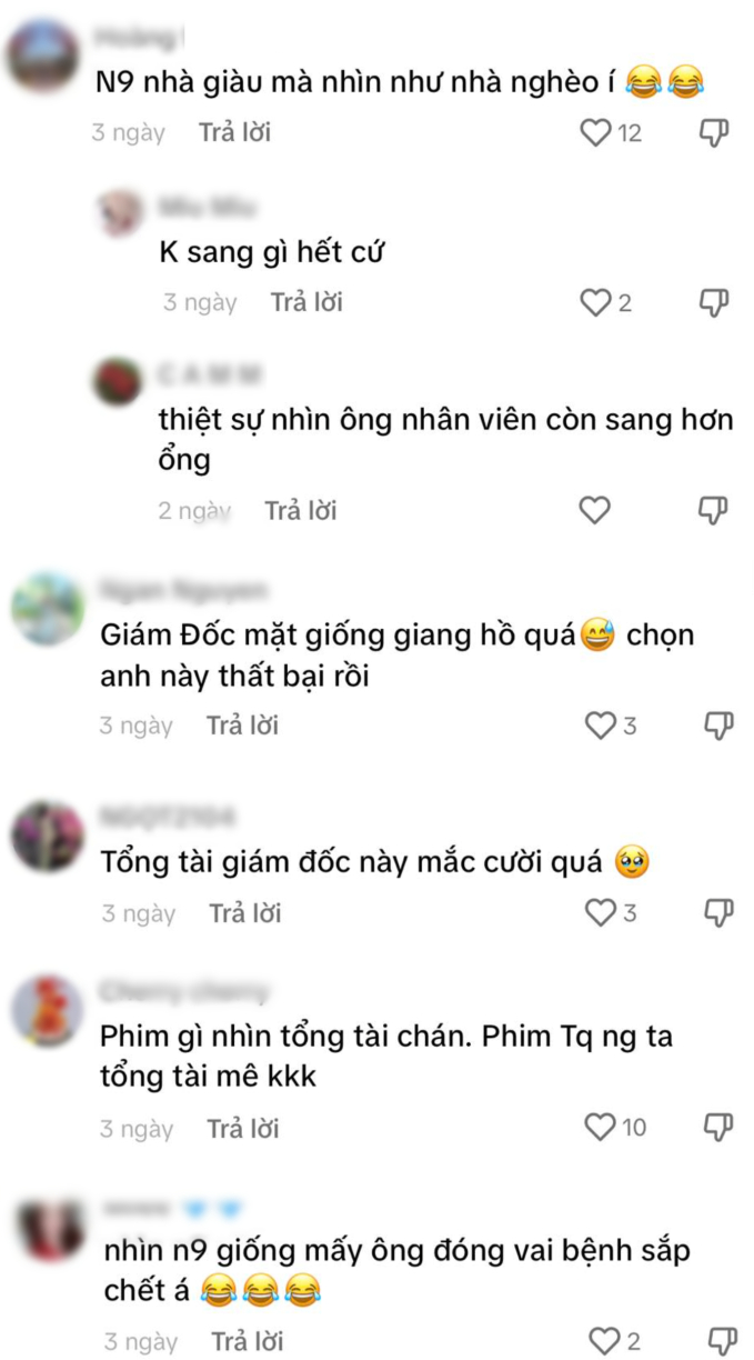 Tổng tài Bên Bờ Hạnh Phúc bị chê diện mạo kém sang, mặt mũi dữ dằn ...