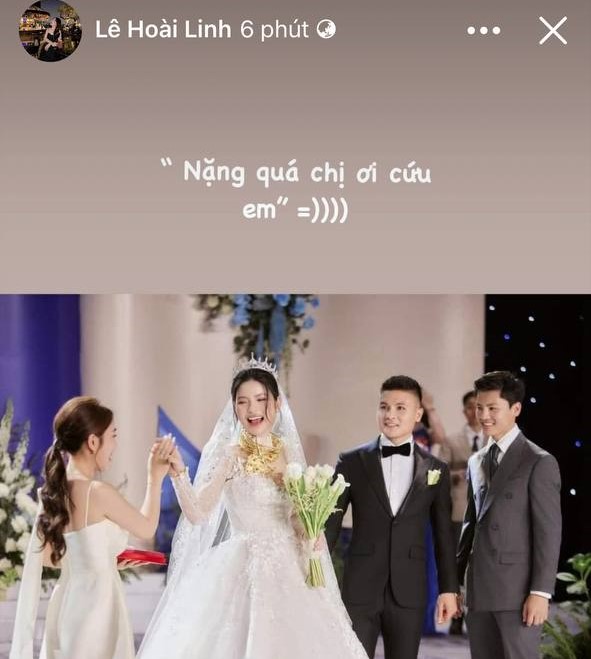 Chu Thanh Huyền flex tất cả số vàng nhận được ở đám cưới với Quang Hải, nhiều và nặng thế này bảo sao phải kêu cứu - Ảnh 2.