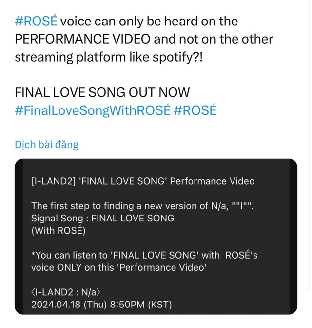 Rosé tái xuất với ca khúc chủ đề của show dính bạo lực học đường, fan bức xúc vì idol bị lợi dụng - Ảnh 4.
