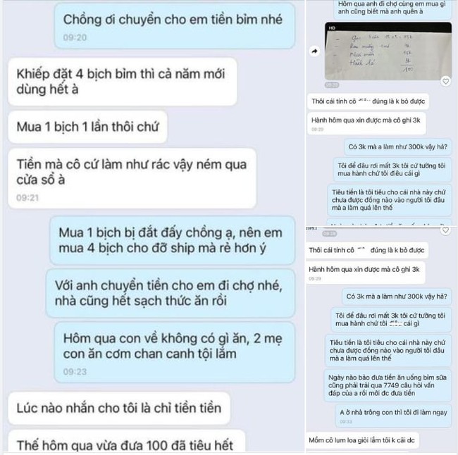 C&acirc;u chuyện 3k tiền h&agrave;nh: Do khả năng chi ti&ecirc;u của phụ nữ hay bộ n&atilde;o hư cấu của những &ocirc;ng chồng h&agrave; tiện? - Ảnh 1.