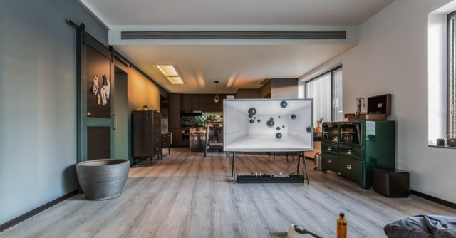 Căn hộ 10 tỷ của ch&agrave;ng trai 9x g&acirc;y sốt: Rộng th&ecirc;nh thang nhưng TV, sofa, b&agrave;n tr&agrave;... đều kh&ocirc;ng sắm - Ảnh 6.