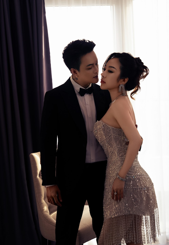 Trọn bộ ảnh cưới nóng bỏng mắt của TiTi (HKT) và bà xã DJ gợi cảm - Ảnh 8.