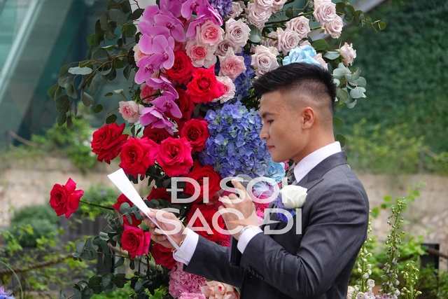 Trọn vẹn lời thề nguyện xúc động của Quang Hải và Chu Thanh Huyền trong ngày cưới, nhắc đến mọi sóng gió - Ảnh 3.