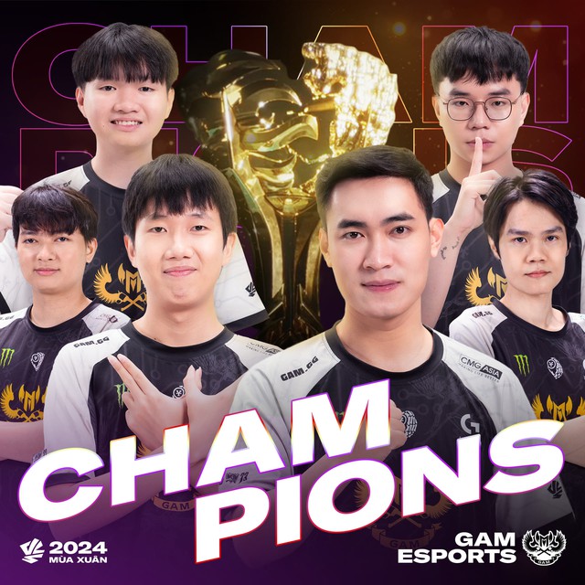 GAM Esports vô địch VCS mùa Xuân 2024, lập kỷ lục vô tiền khoáng hậu với 5 lần nâng cúp liên tiếp - Ảnh 4.