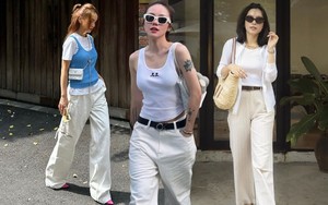 Quần jeans ống suông