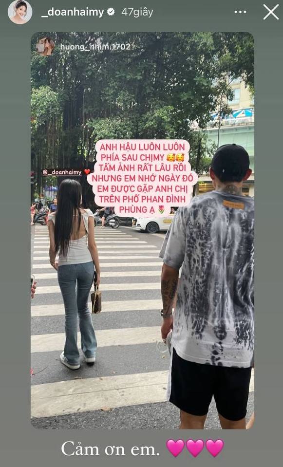Tình Cảm và Sự Quan Tâm của Doãn Hải My và Đoàn Văn Hậu