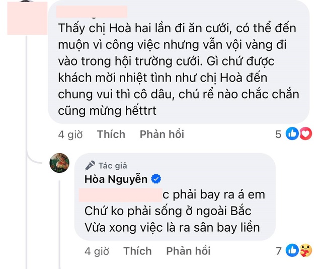 Bị soi liên tục đến đám cưới muộn giờ, Hòa Minzy giải thích liệu có hợp lý? - Ảnh 2.