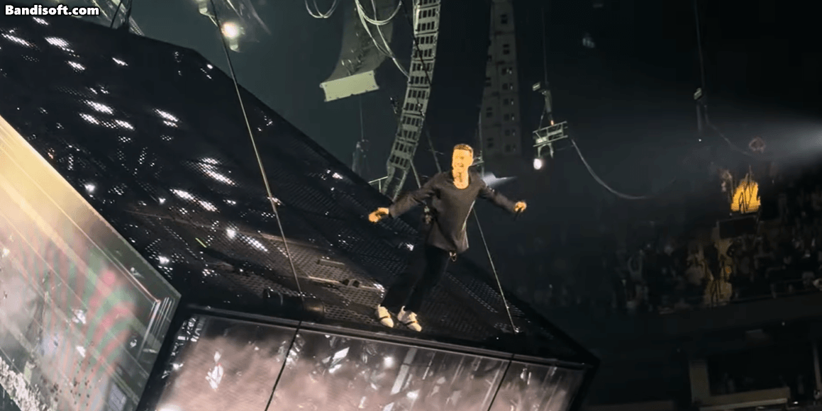 MXH dậy sóng với tour diễn của Justin Timberlake: Hát cực hay trên sân khấu bay lơ lửng! - Ảnh 2.