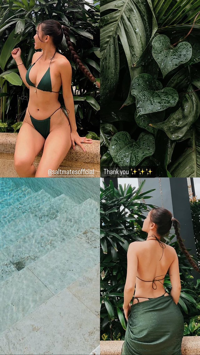 Đường đua bikini của hai nàng WAG gợi cảm nhất làng bóng Việt: Bạn gái Văn Lâm hay bạn gái Văn Thanh xuất sắc hơn? - Ảnh 1.