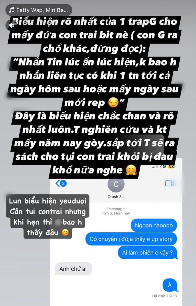 Ca sĩ Tim công khai đoạn tin nhắn với trap girl, tỏ thái độ gay gắt vì bị lừa tình - Ảnh 2.