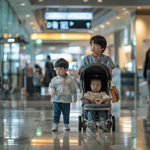 Bị lạc mẹ giữa sân bay lớn bậc nhất Châu Á, 2 đứa trẻ người Nhật có cách hành xử khiến dân mạng thán phục - Ảnh 2.