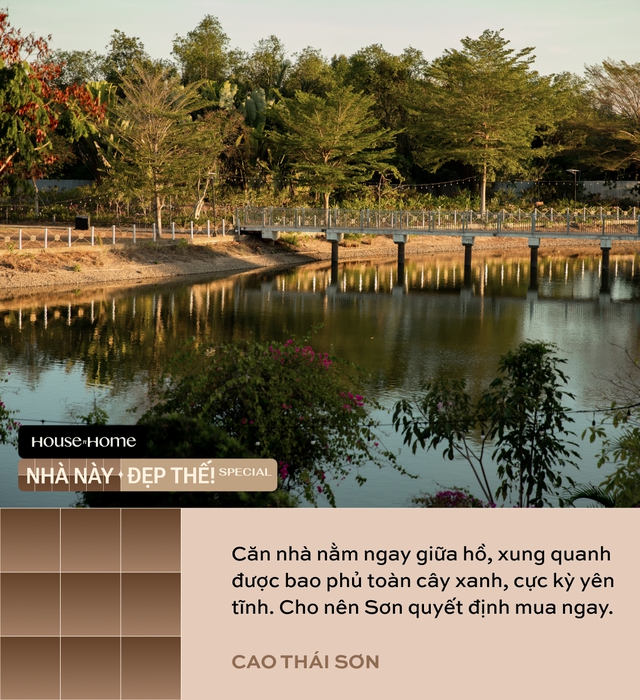 Biệt thự giữa hồ của Cao Thái Sơn: "Chốt đơn” trong tích tắc vì vị trí quá đẹp, sân vườn rộng như công viên