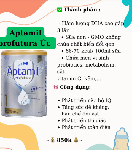 Phân biệt 5 loại sữa nhà Aptamil, sữa hệ con nhà giàu nhưng đắt xắt ra miếng - Ảnh 4.