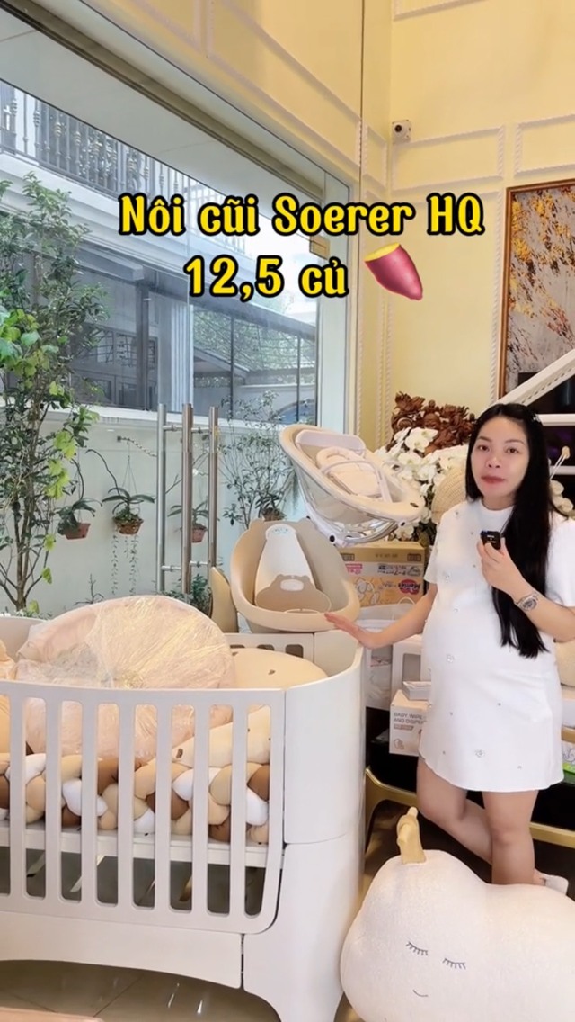 Chị mẹ chất nhất Bắc Giang: Chi 300 triệu sắm đồ bỉm sữa, book phòng tổng thống đi đẻ sướng ngang nghỉ dưỡng - Ảnh 2.