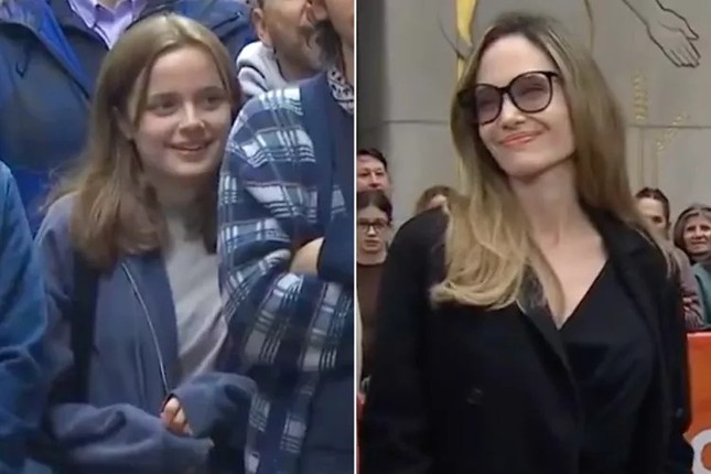 Con gái út ủng hộ Angelina Jolie - Ảnh 2.