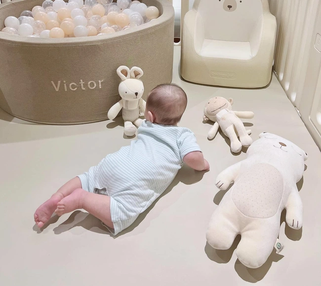 Công chúa Vbiz sinh con ở tuổi 33: Cưng chiều quý tử hết mực, không tiếc tiền khi sắm đồ bỉm sữa cao cấp - Ảnh 9.