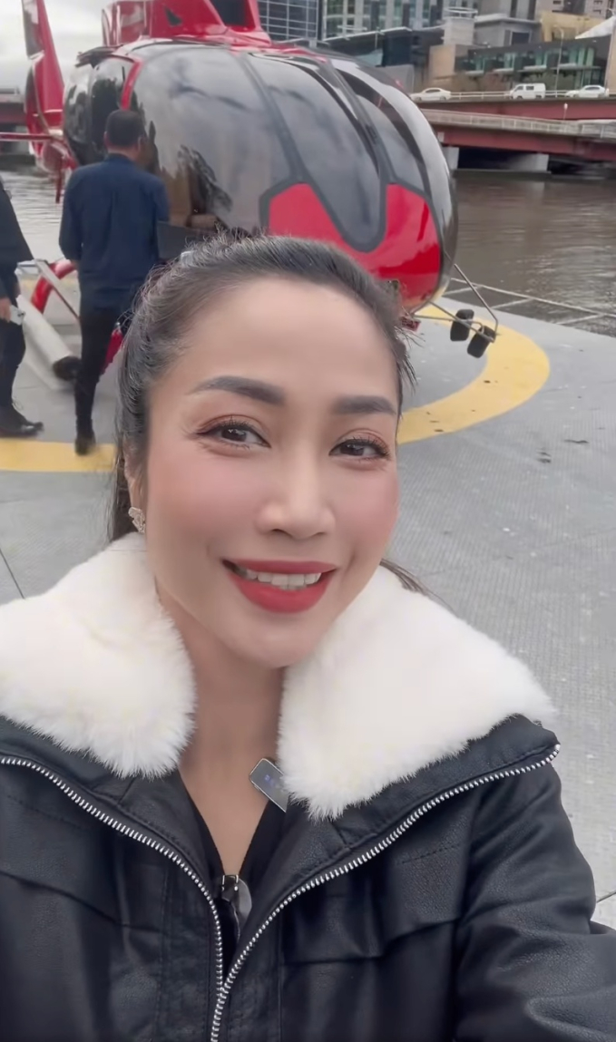 Nữ diễn viên Việt lên tiếng trước tin đồn tự lái máy bay ở Úc - Ảnh 3.