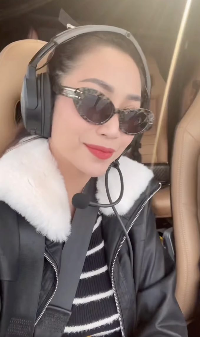 Nữ diễn viên Việt lên tiếng trước tin đồn tự lái máy bay ở Úc - Ảnh 4.
