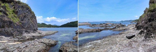 Ph&aacute;t hiện h&ograve;n đảo được v&iacute; như kiệt t&aacute;c thi&ecirc;n nhi&ecirc;n ở Ph&uacute; Y&ecirc;n, du kh&aacute;ch kh&ocirc;ng cần t&agrave;u m&agrave; c&oacute; thể đi bộ ra - Ảnh 9.