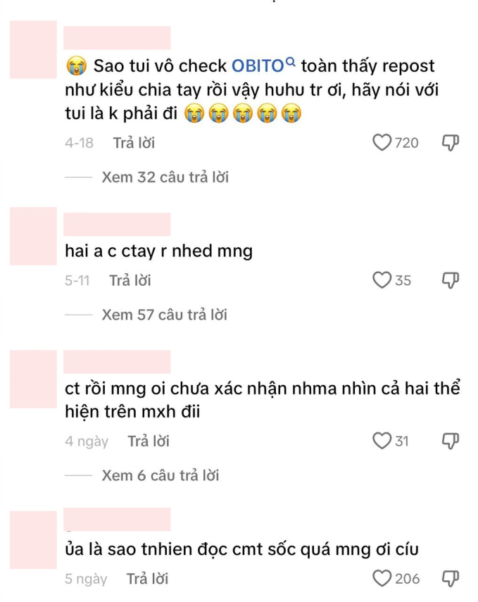 Rộ tin Obito chia tay Hạnh Ngân, fan couple soi ra loạt hint “bất ổn”, tuyên bố thất tình online - Ảnh 3.