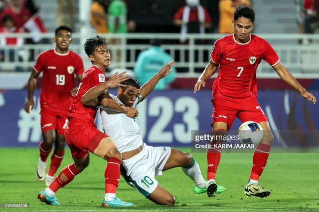 U23 Indonesia kiệt sức rời sân, tham vọng dự Olympic nguy trong sớm tối - Ảnh 3.