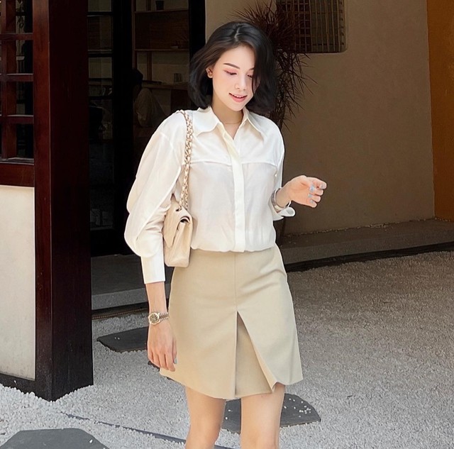 Tang Thanh Ha und Linh Rin haben einen anderen Stil beim Tragen von Hemden, aber sie sind sowohl anspruchsvoll als auch standardmäßig – Foto 2.