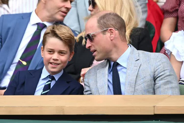 Thân vương William úp mở về khả năng con trai cả George sẽ tiếp bước bố và chú Harry - Ảnh 1.