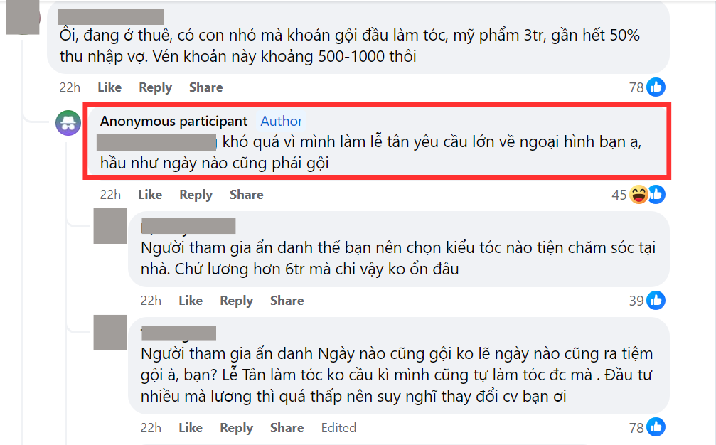 Bảng chi tiêu của cô vợ khiến MXH dậy sóng: Tháng nào cũng chi 2 triệu làm tóc, dù hết tiền cũng không cắt giảm - Ảnh 4.