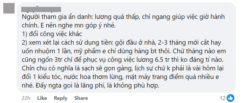 Bảng chi tiêu của cô vợ khiến MXH dậy sóng: Tháng nào cũng chi 2 triệu làm tóc, dù hết tiền cũng không cắt giảm - Ảnh 3.