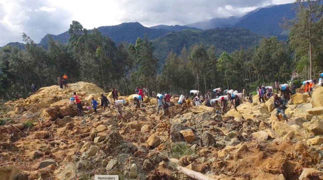 Số người chết trong trận lở đất kinh hoàng ở Papua New Guinea tăng ‘sốc’ - Ảnh 1.