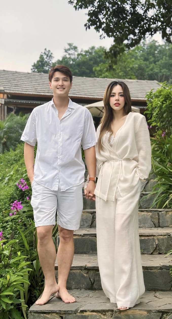 Lộ cảnh Huỳnh Anh và Bạch Lan Phương đi thử đồ cưới: Nam thần VFC cực bảnh, visual vợ hơn 6 tuổi gây tò mò - Ảnh 7.