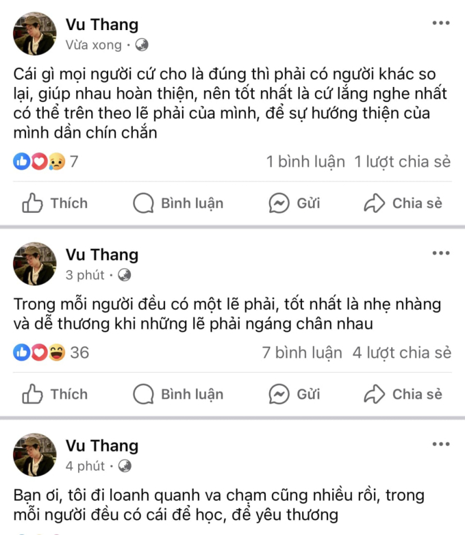 Thắng (Ngọt) dạo này