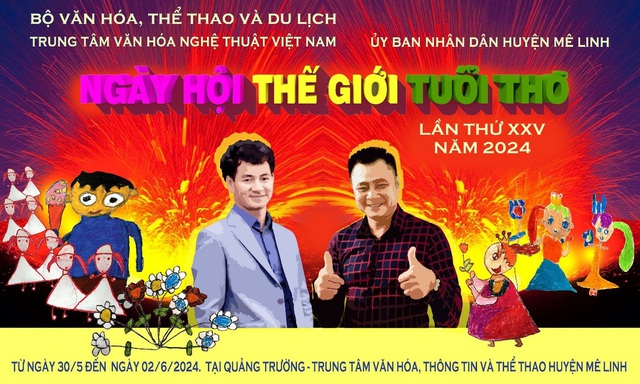 2 NSND nổi tiếng tham gia Ngày hội Thế giới tuổi thơ - Ảnh 2.